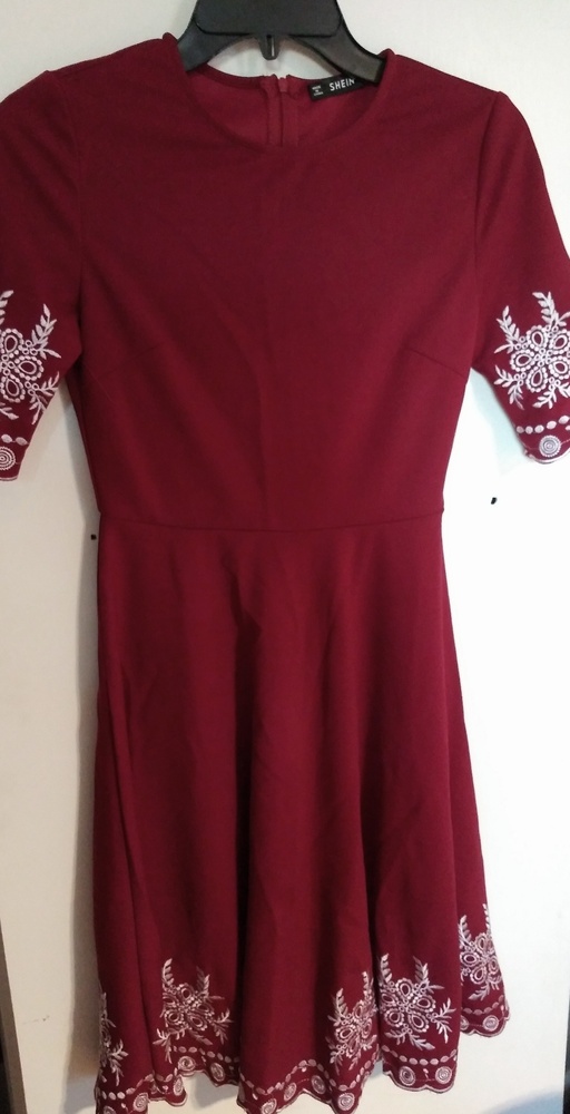 Maroon dress